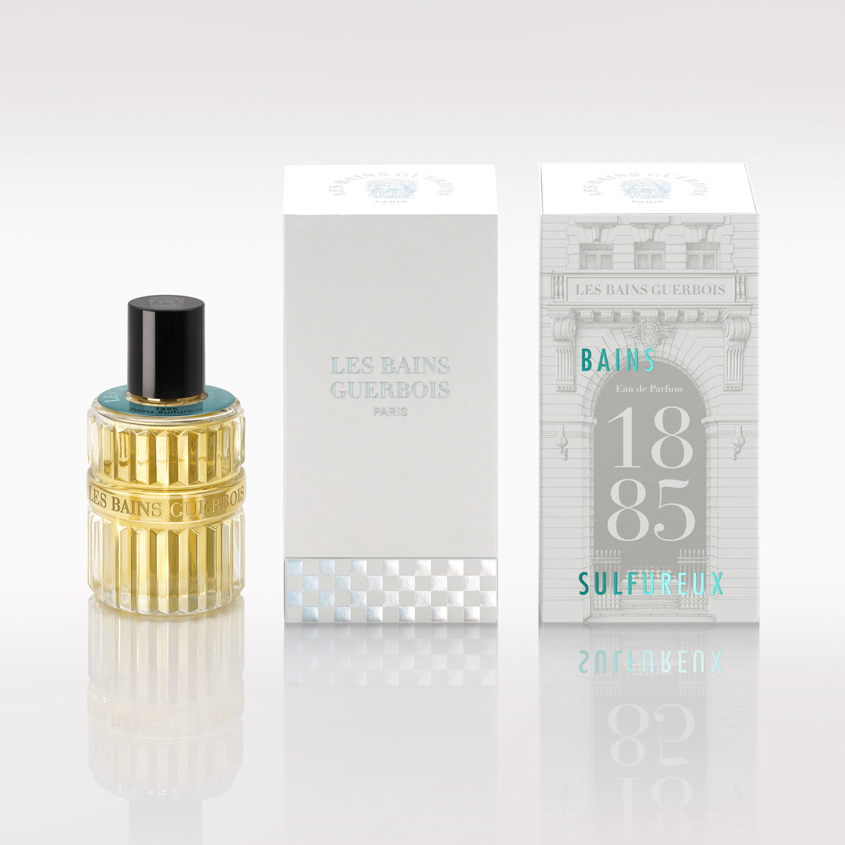 Les Bains Guerbois 1885 Bains Sulfureux 100 ml bottle with gift box