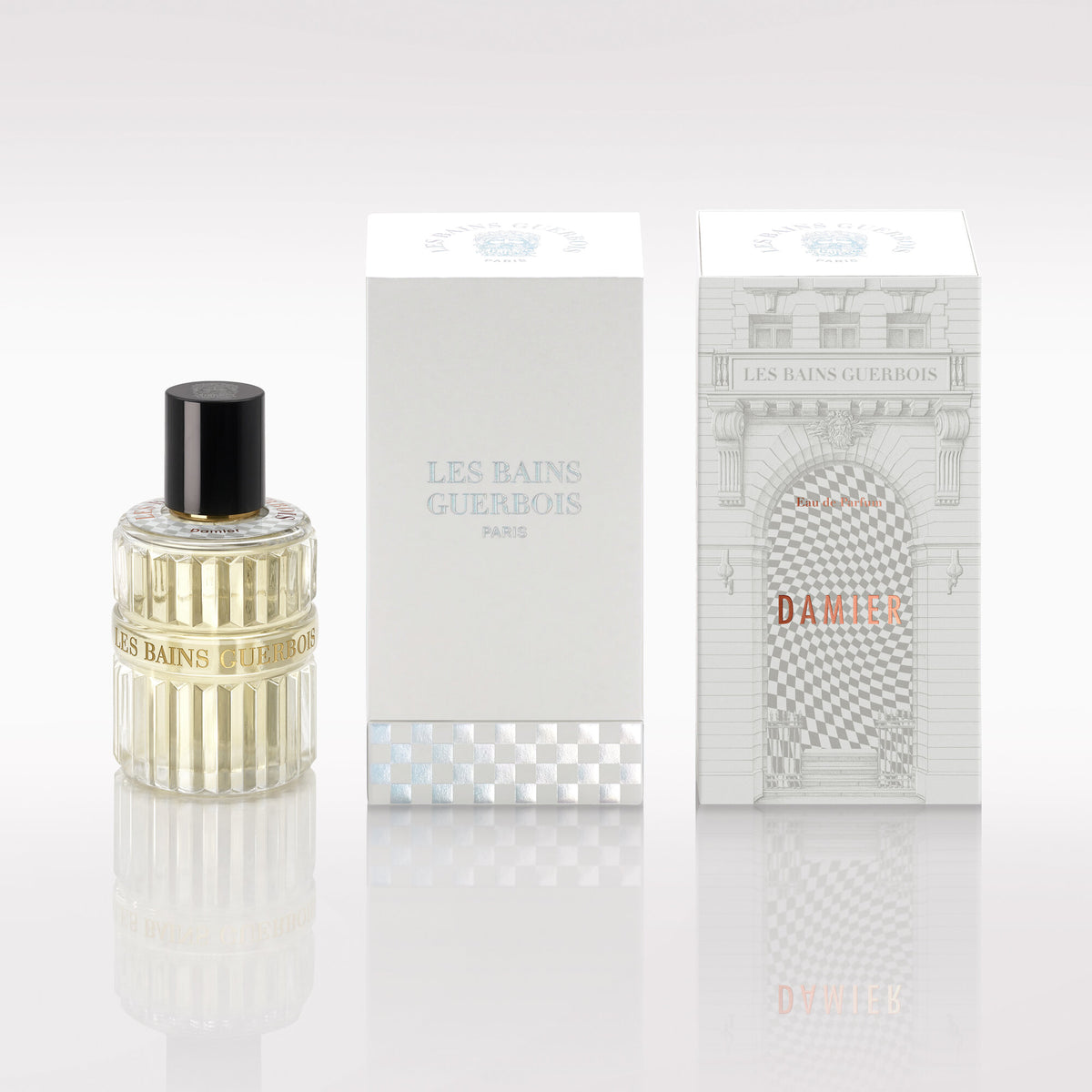 Les Bains Guerbois Damier 100 ml bottle with gift box