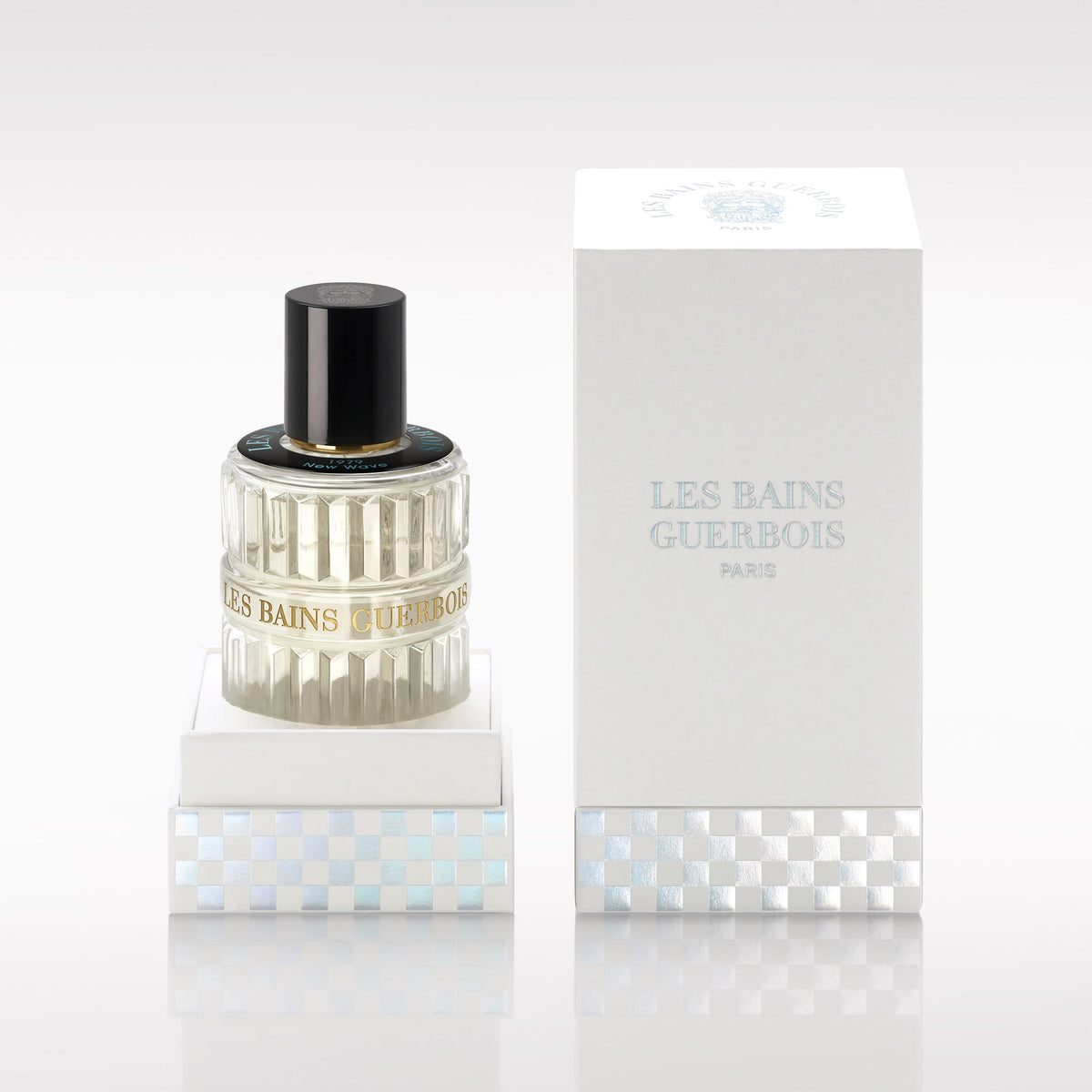 Les Bains Guerbois 1979 New Wave bottle and box
