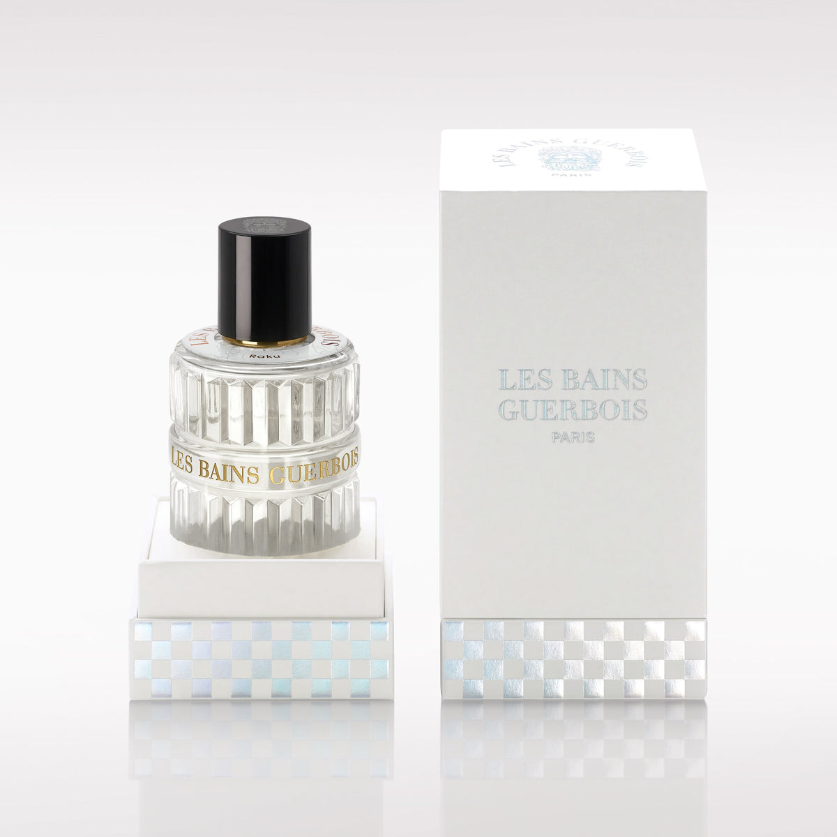 Les Bains Guerbois Raku bottle and box