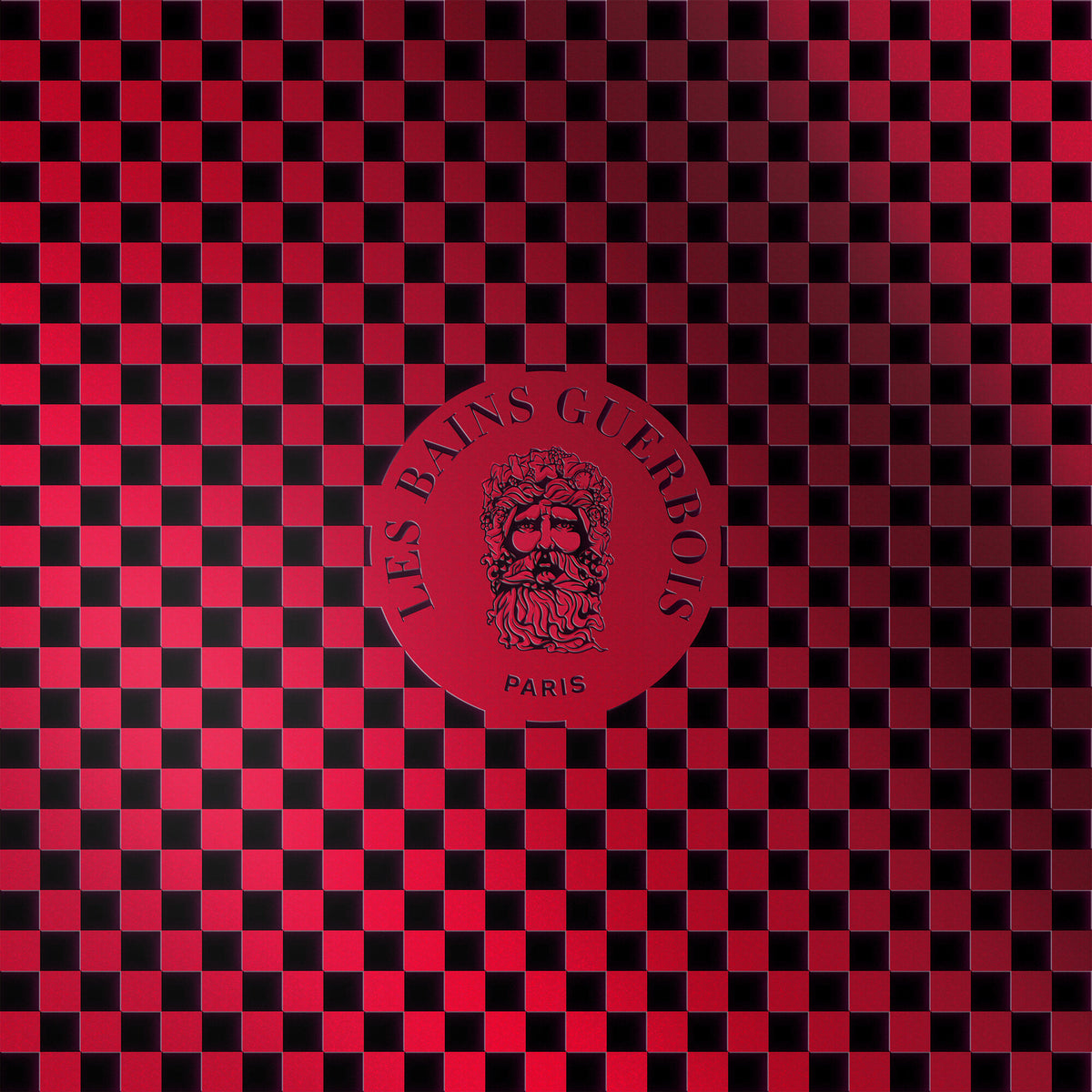 Les Bains Guerbois 1986 Éclectique checkerboard pattern