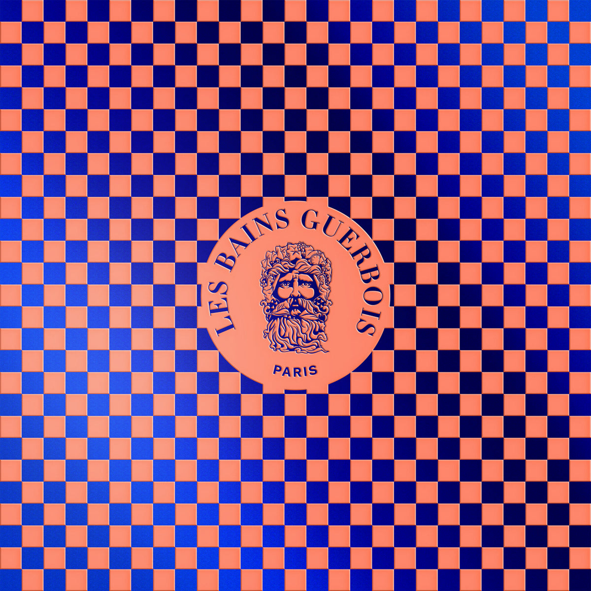 Les Bains Guerbois 1978 Les Bains Douches checkerboard pattern